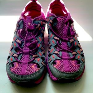 Merrell pink Hydro sneaker sandals